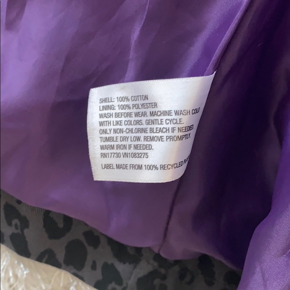 Cherokee Little Girls Jacket Size XS Animal Print - Picture 5 of 6